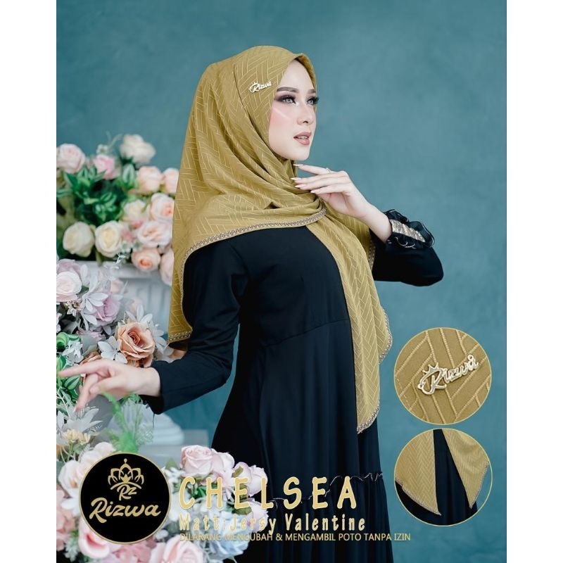 HIJAB INSTAN SEGITIGA INSTAN CHELSEA ORIGINAL RIZWA