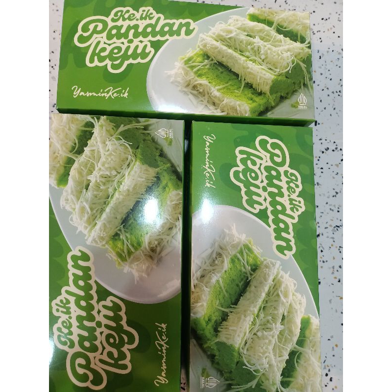 

Lapis Pandan Keju Keik Yasmin