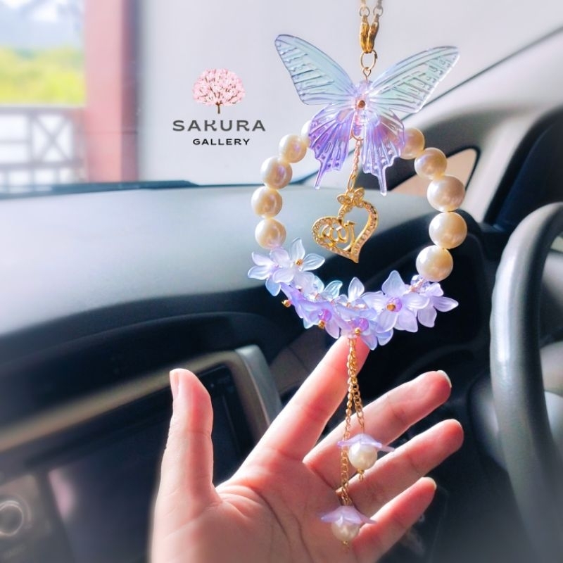 Flowbeeshop Gantungan Mobil Aesthetic Lafadz Allah