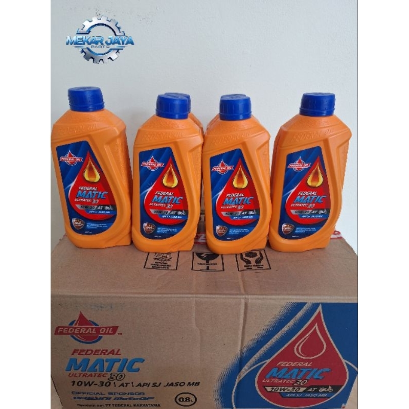 OLI FEDERAL MATIC ORANGE 10W-30 800ML 1 DUS