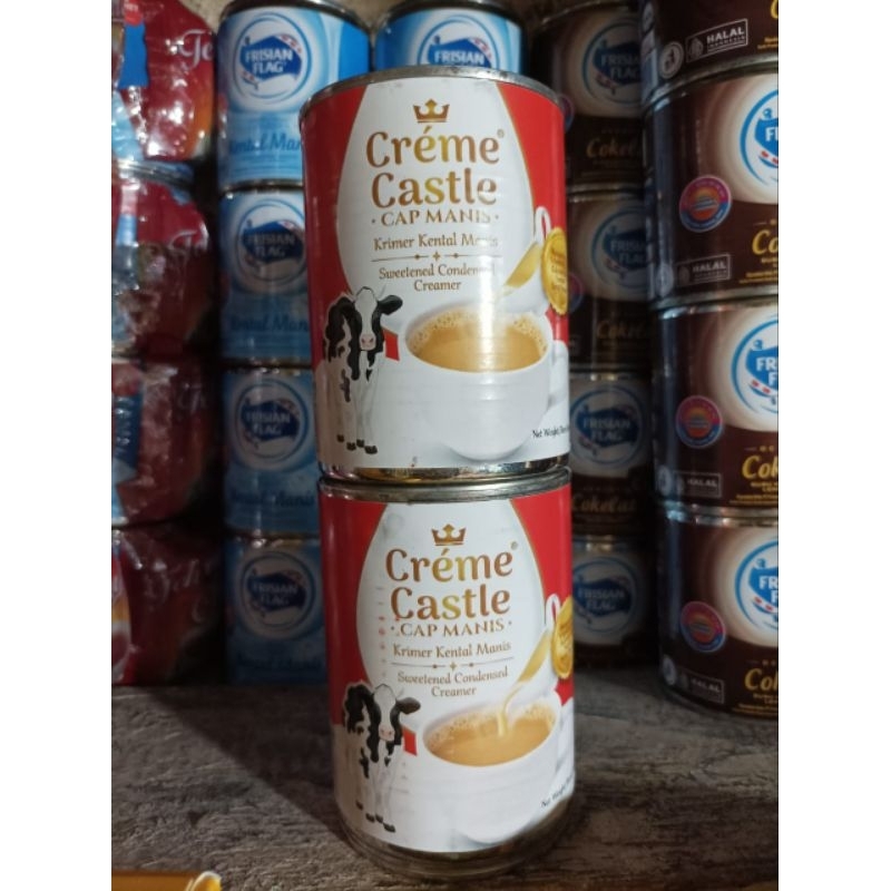 

Krimer Kental Manis / susu kental manis Creme Castle 500 gram