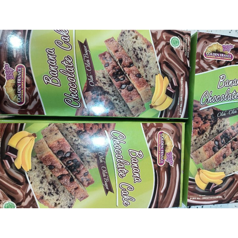 

Banana Chocolate Cake Golden france