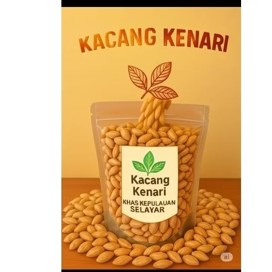 

READY !!! KACANG KENARI khas kepulauan selayar 100gr