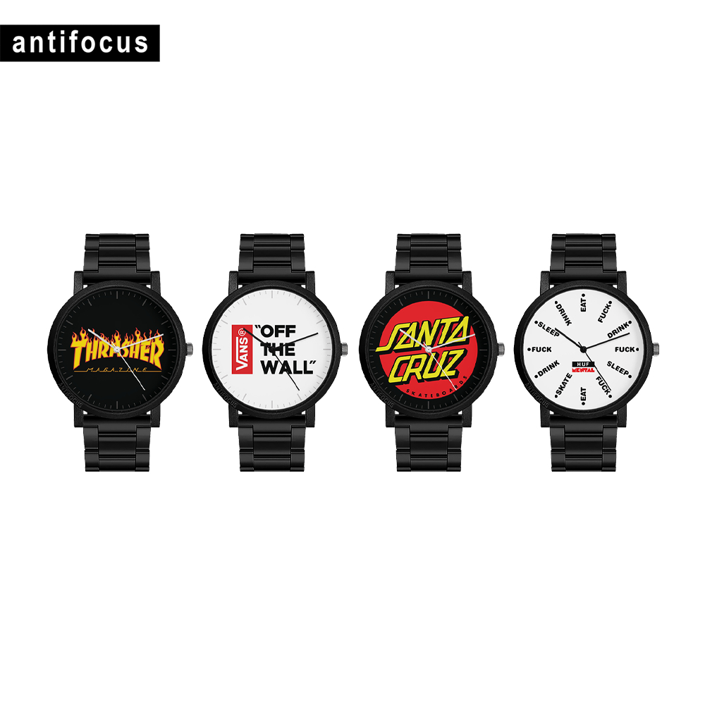Jam Tangan Analog Brand Skate Sneaker Surfing Hype Custom Couple Pria Wanita Anak Distro Original