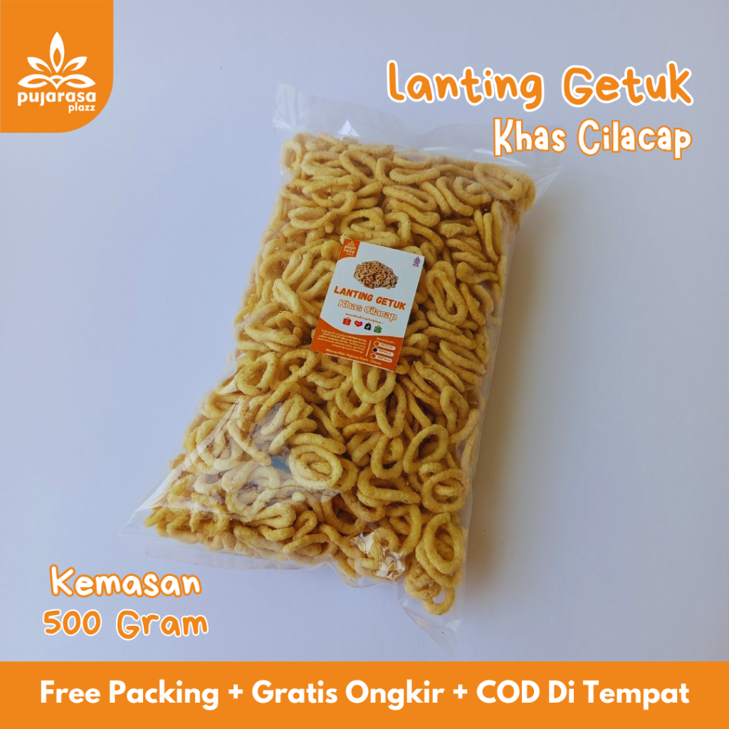 

500 GRAM LANTING GETUK SINGKONG ASLI KHAS CILACAP RENYAH ENAK