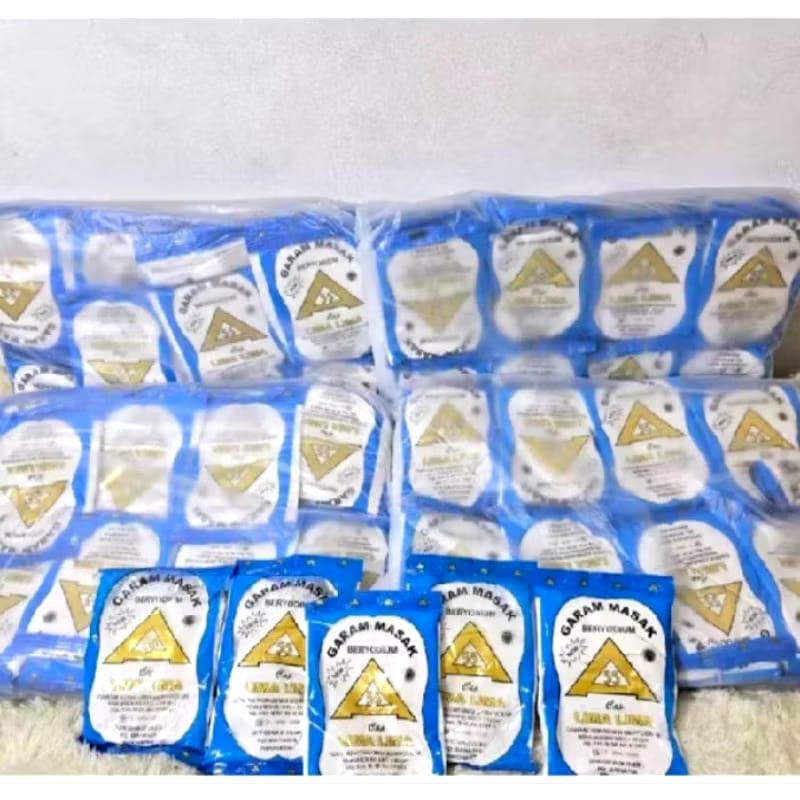 

25 Pcs Garam Dapur Garam Masak beryodium 100 gram