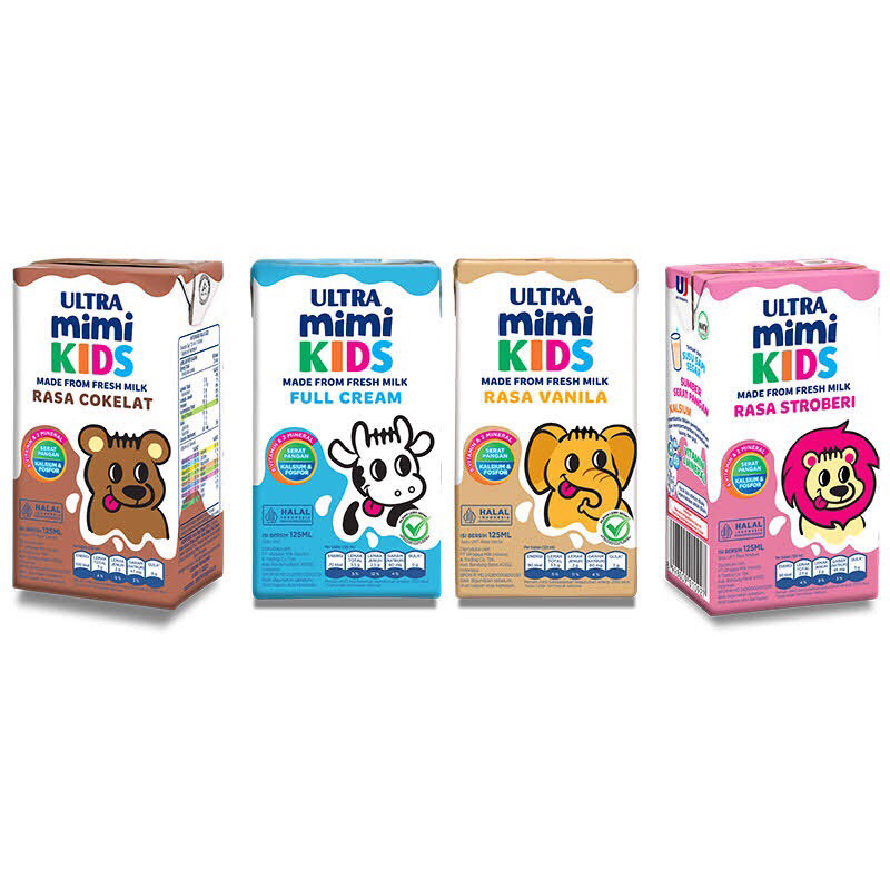 

Susu UhT Ultra Mimi Kids 125 ml ECER isi 20pcs