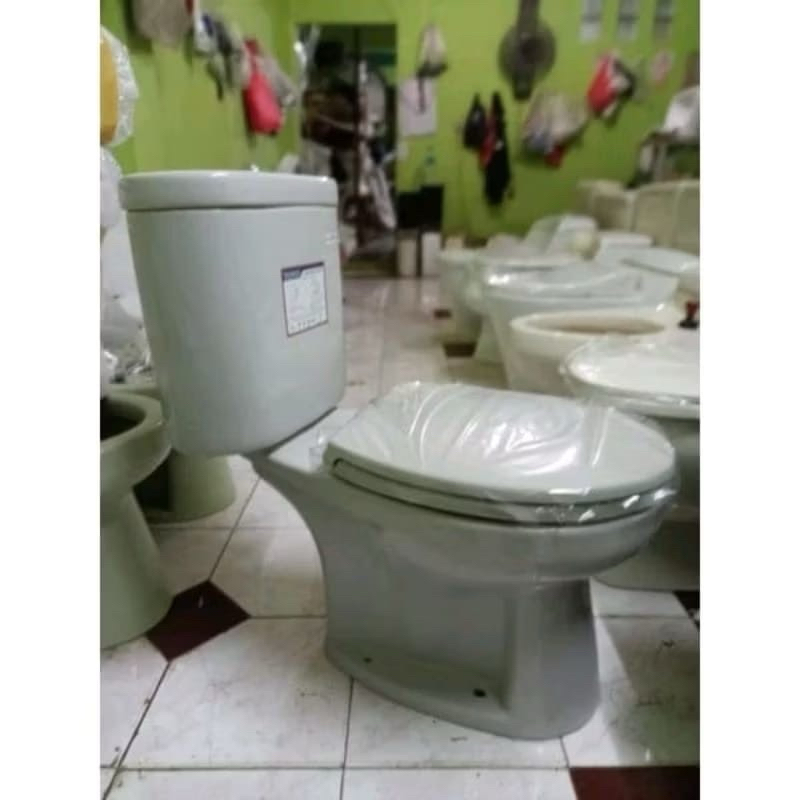 CLOSET DUDUK TOTO CW420JP ABU ABU |CLOSET DUDUK TOTO WARNA ABU ABU