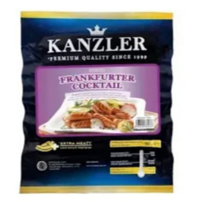 

KANZLER Sosis Frankfurter Cocktail 500gr
