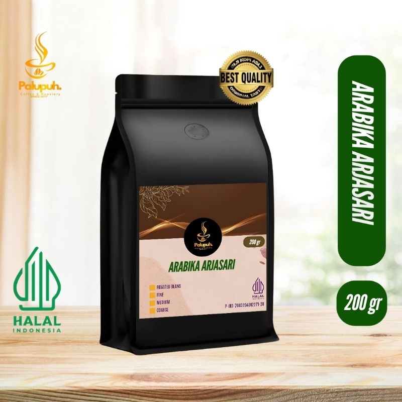 

Palupuh Arabika Arjasari 200 gr Biji, Bubuk Kopi, Natural Process origin Pegunungan Jawa Barat