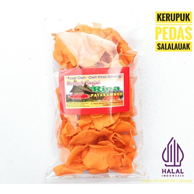 

Keripik Lento Padeh Salalauak Padeh Padeh Lamak | Kerupuk Salalauak