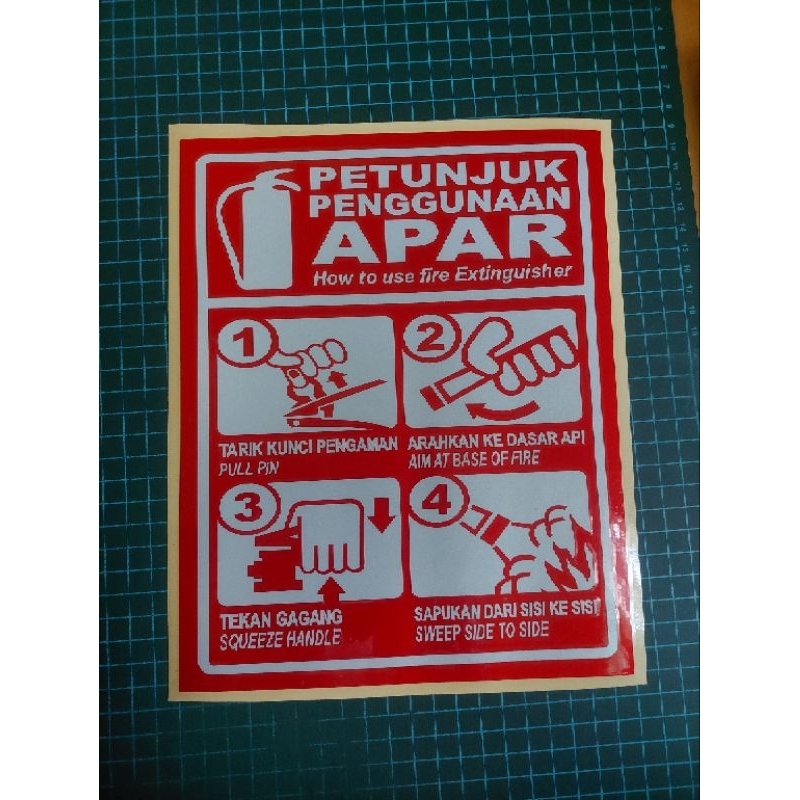

Cutting Stiker Apar / P3K Reflektif