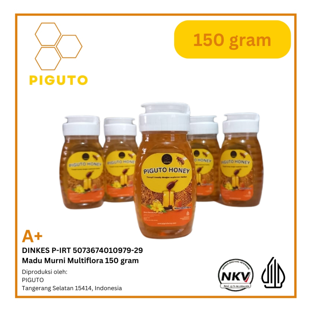 

[Grosir] 35x Madu Murni Multiflora 150 Gram