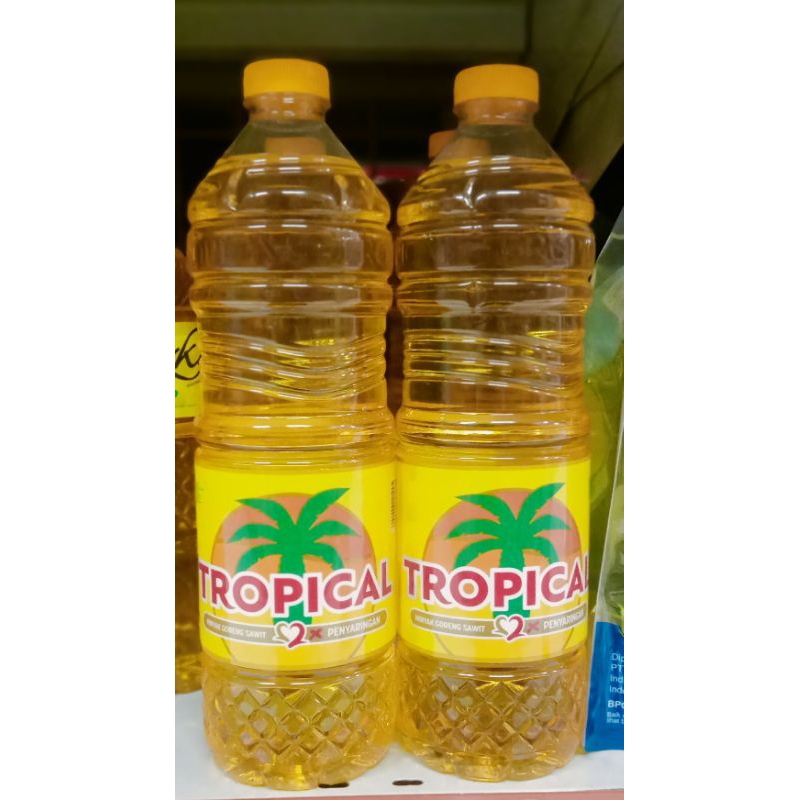 

TROPICAL minyak goreng 1 liter botol