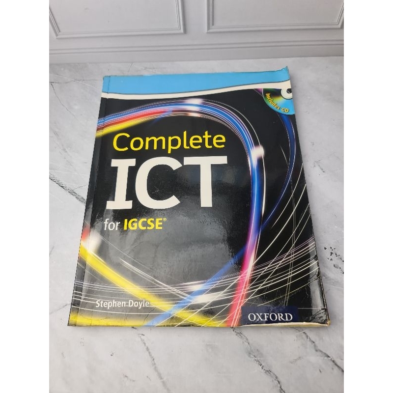 BUKU BEKAS SECOND LIKE NEW COMPLETE ICT FOR IGCSE STEPHEN DOYLE OXFORD UNIVERSITY PRESS INCLUDES CD