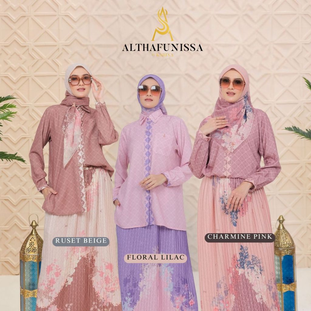 Althafunissa - Lite Series One Set Ma Cherie | One Set Rok Premium