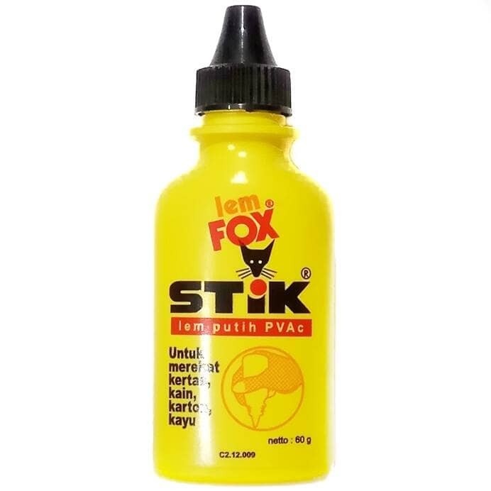 

Lem Putih Stik PVAc (60g FOX)