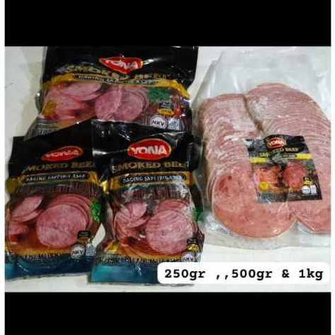 

Yona Smoked Beef 250gr Halal Berkualitas Sapi