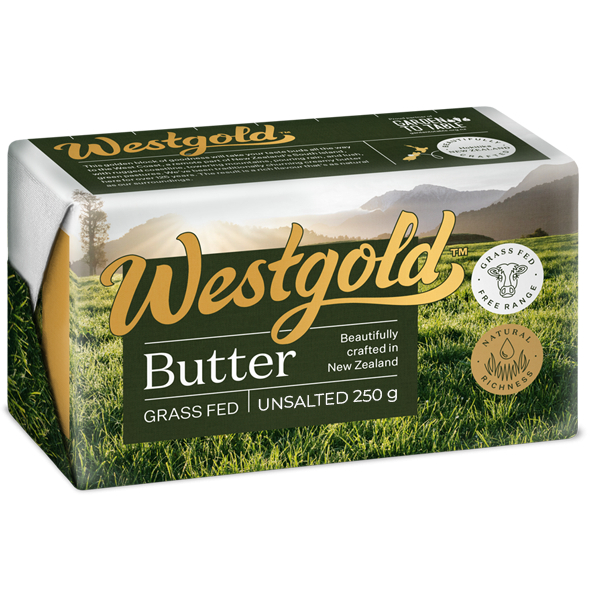 

Unsalted Butter 250gr - Westgold | Grassfed Butter
