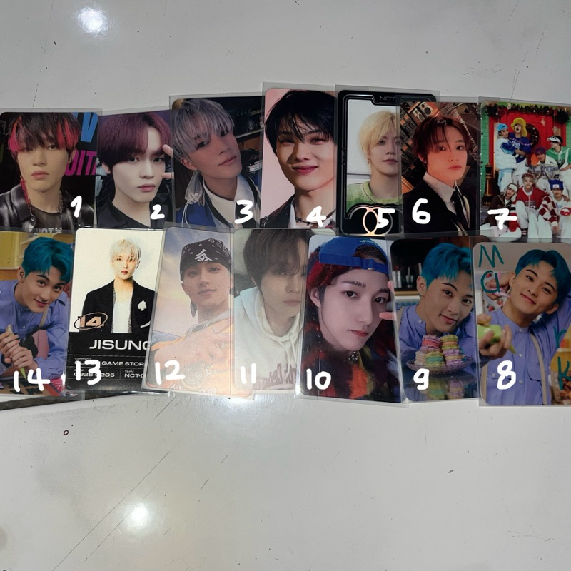 [ Official ] Photocard Pc NCT glitch mode digipack benefit sm store BFE BESTFRINEEVER Golden age