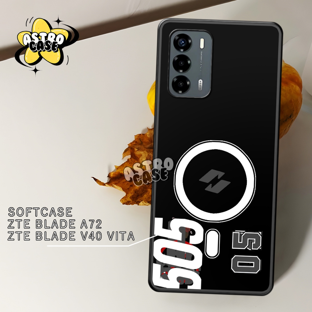 Case V40 Vita - Cassing ZTE Blade V40 Vita / ZTE Blade A72 New Motif Magesafe Kalcer - Softcase Moti