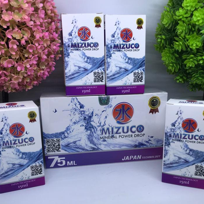 

Mizuco Mineral Power Drops Mineral Alkali Original 1 botol isi15ml