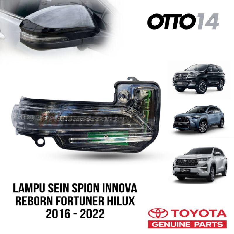 lampu sen spion FORTUNER VRZ HILUX INNOVA REBORN ORIGINAL LAMPU SPION REBORN ORIGINAL