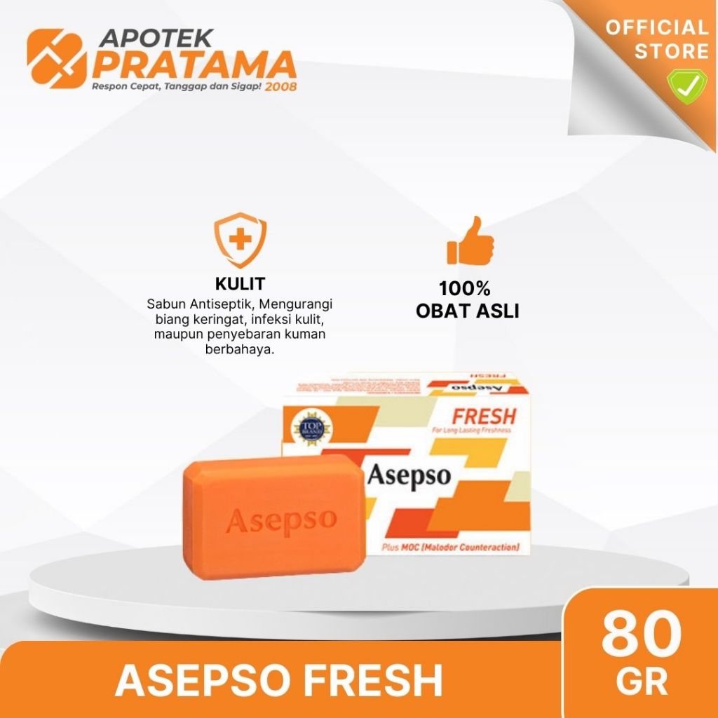 ASEPSO FRESH / SABUN ASEPSO FRESH
