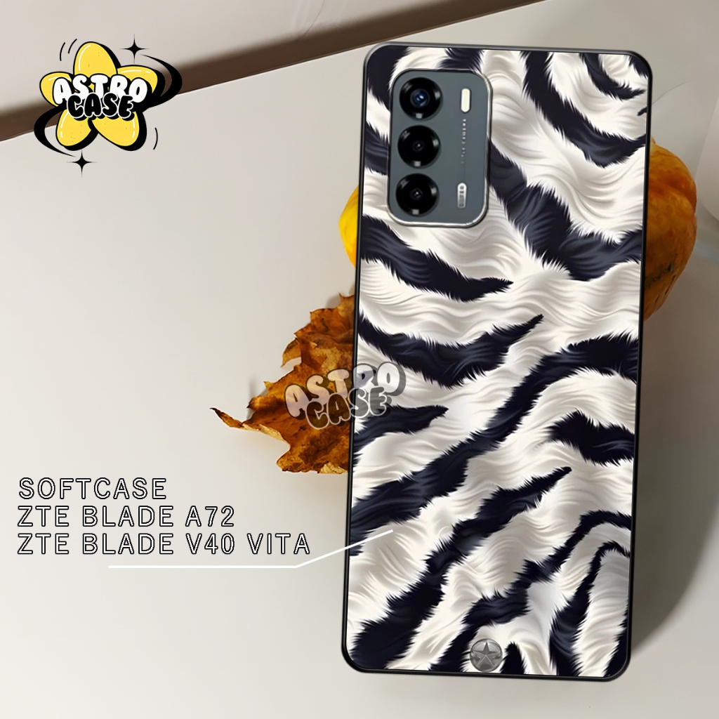Case V40 Vita - Cassing ZTE Blade V40 Vita / ZTE Blade A72 New Motif Hewan - Softcase Motif Keren ZT