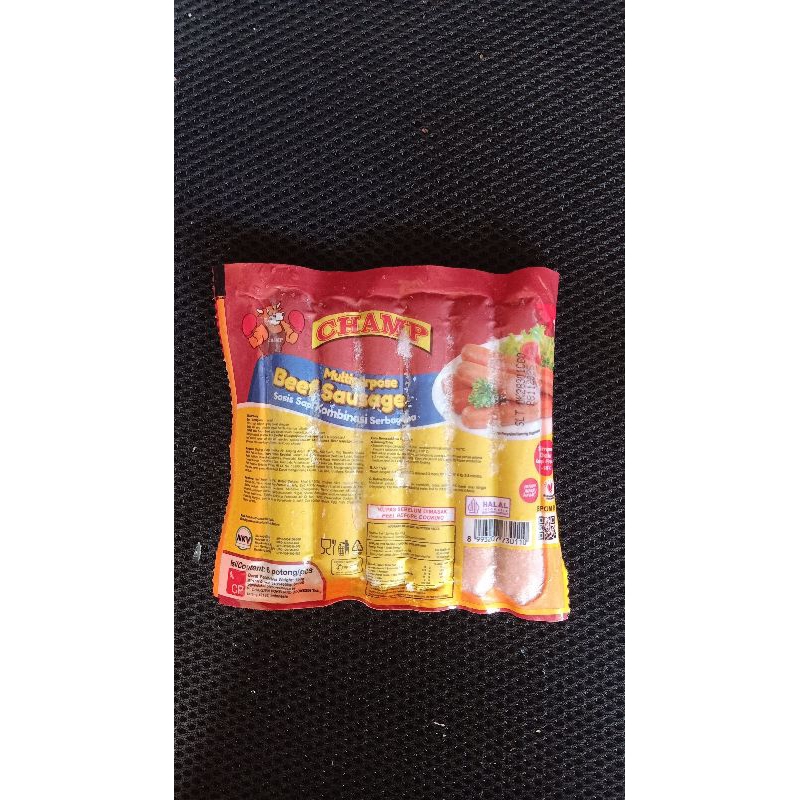 

sosis sapi champ isi 6pc