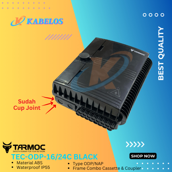 ODP 8/16/24 Core Double Lock COMBO | ODP 8 16 24C Kosongan HITAM