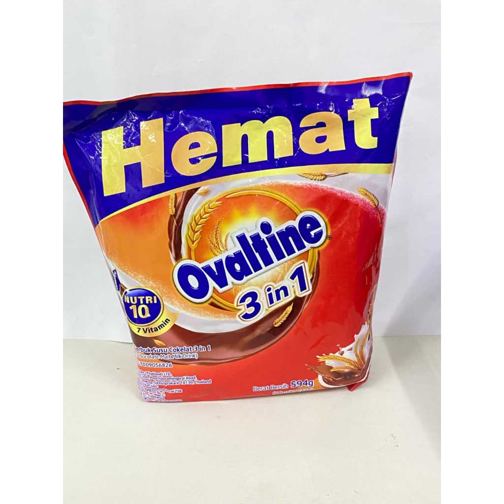 

OVALTINE 3IN1 CHOCOLATE MALT 18STIK 594G