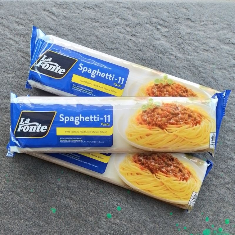 

Spaghetti La Fonte 450gr ( Pak ) [ Original ]