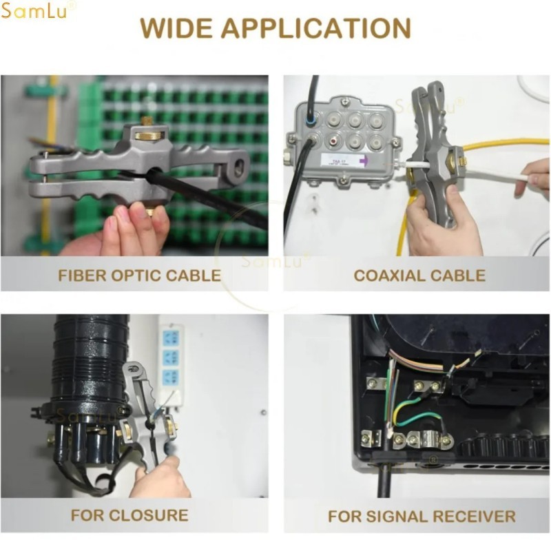 Pemotong Kabel Fiber Si-01 Longitudinal Optik Pemotong Fiber Optik Alat Kabel Fiber Optik Alat