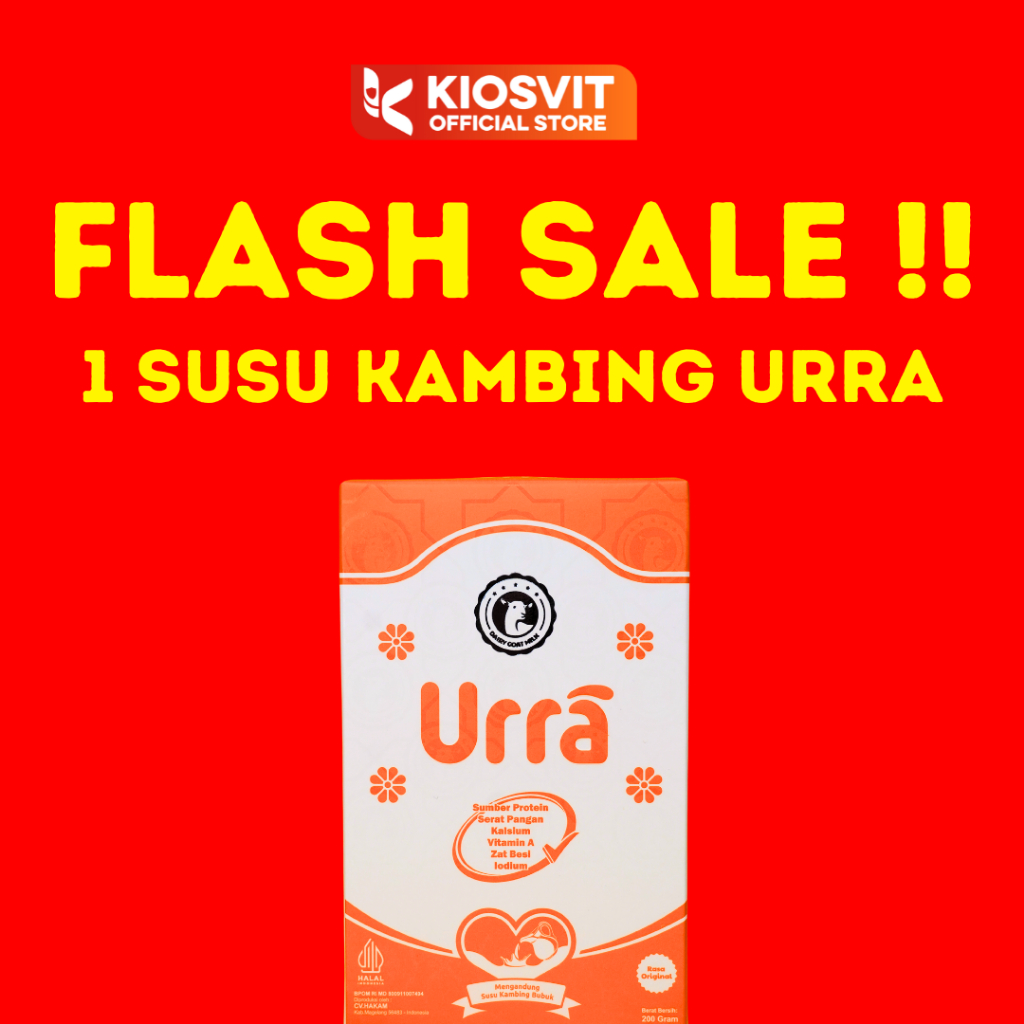 

FLASH SALE!! 1 BOX SUSU KAMBING URRA OROGINAL 100% BPOM