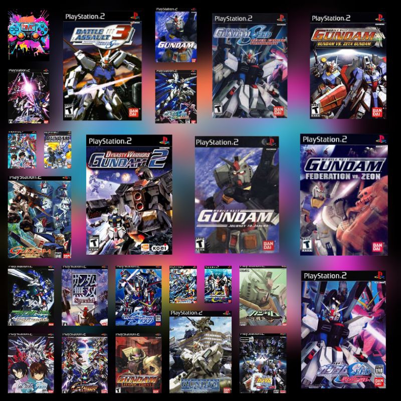 KASET PS2 GUNDAM FAT DAN SLIM