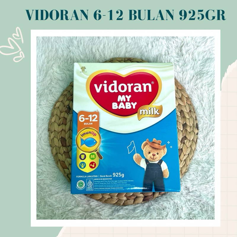 [EXP JUNI 2026] VIDORAN MY BABY 925 GRAM (6-12 BULAN)/SUSU BAYI TERMURAH