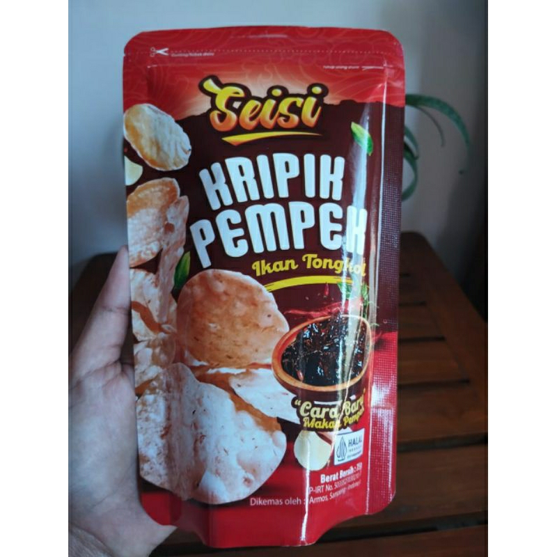

Kripik Pempek Ikan Tongkol (FREE SAMBAL!!!)