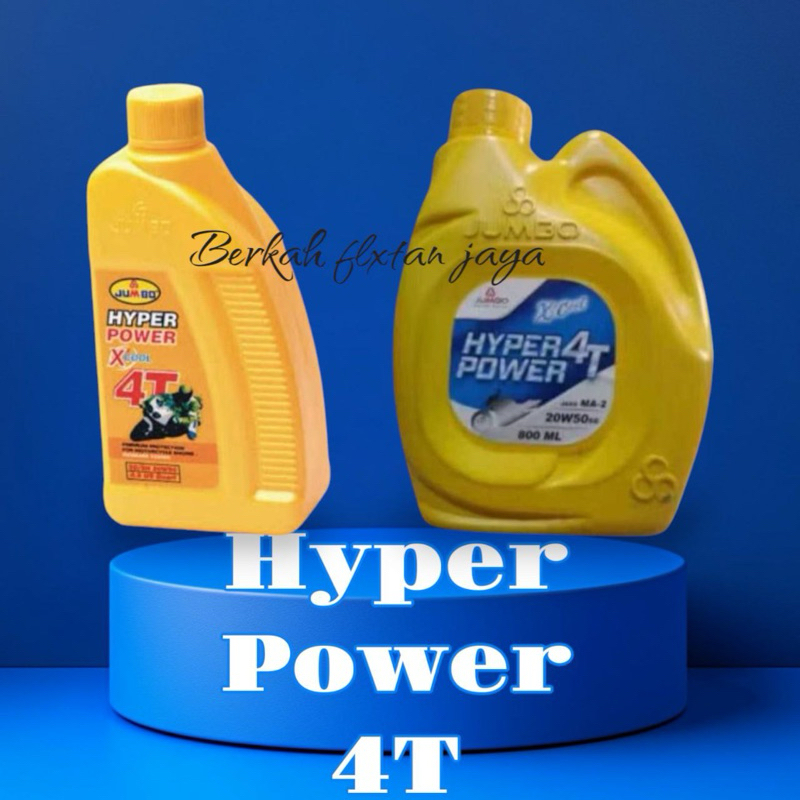 OLI MESIN JUMBO HYPER POWER 4T 20W50