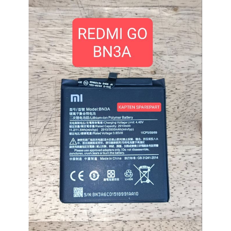Baterai BN3A Xiaomi Redmi Go Battery