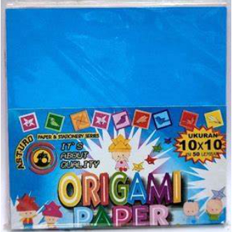 

Kertas Lipat Origami 10 x 10 cm isi 50 lembar