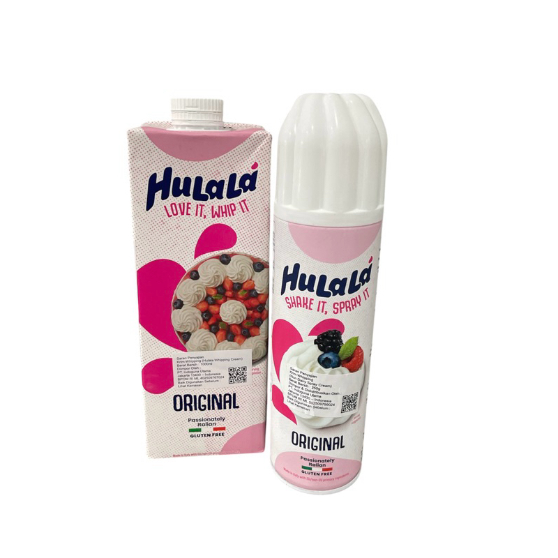 

HULALA WHIPPING CREAM 1 LITER & 250 ML