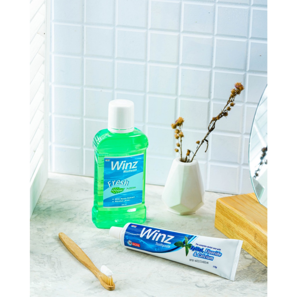 CNI Winz Toothpaste & Winz Mouthwash (Bundling)