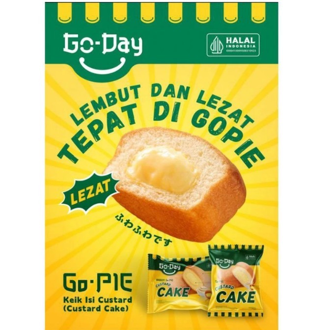 

Go-Day Go-Pie Custard Cake / Go-Day Custard Cake