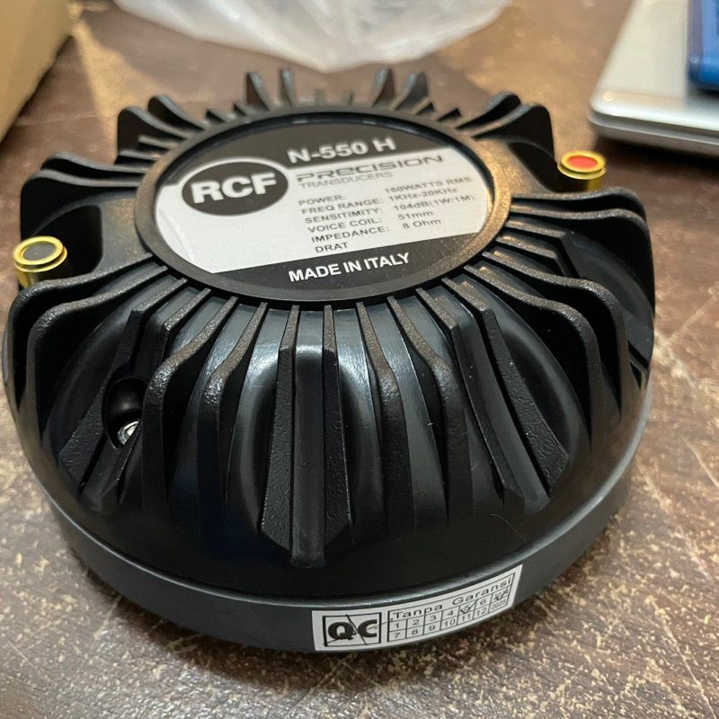 speaker rcf n550 H tweeter RCF N 550 H