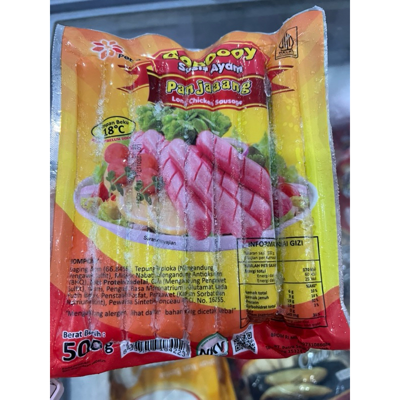 

Sosis Gebooy Panjang 500 gram
