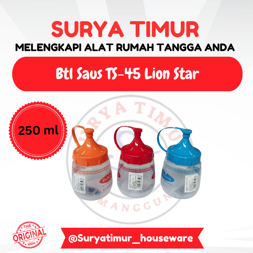 

Btl Saus / Btl Kecap TS-45 Lion Star