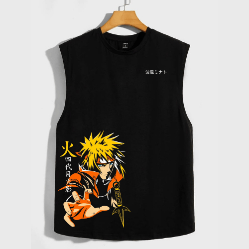 Singlet Pria Terbaru-Singlet Cowok/Dewasa Termurah-Singlet Distro/Kaos Tanpa Lengan Sablon Motif Ani