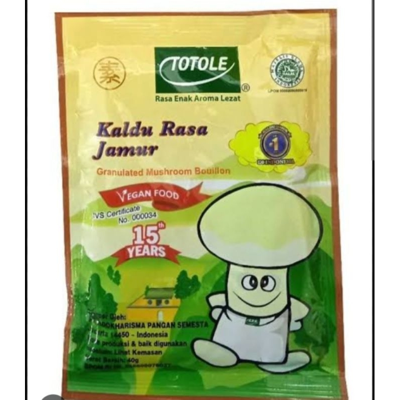 

Totole kaldu jamur 80gr