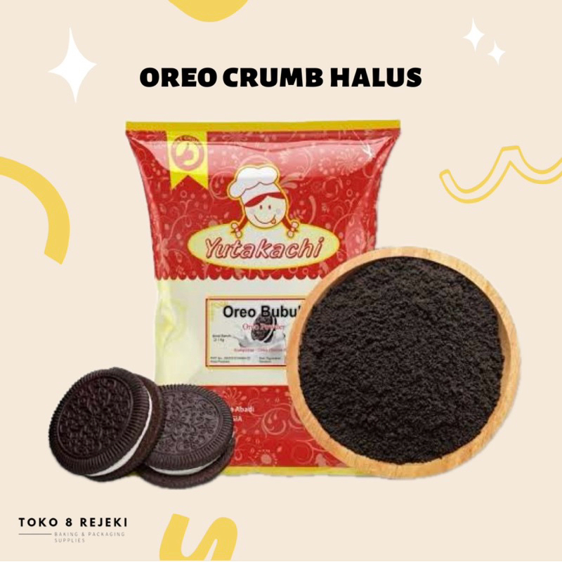 

OREO BUBUK HALUS / OREO CRUMB FINE 100 gr